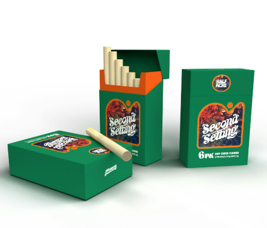 Photograph of product: SECOND SETTING - DOUBLE DURBAN KUSH X CALYPSO PRE-ROLLS  (6PK) (3G) (H)