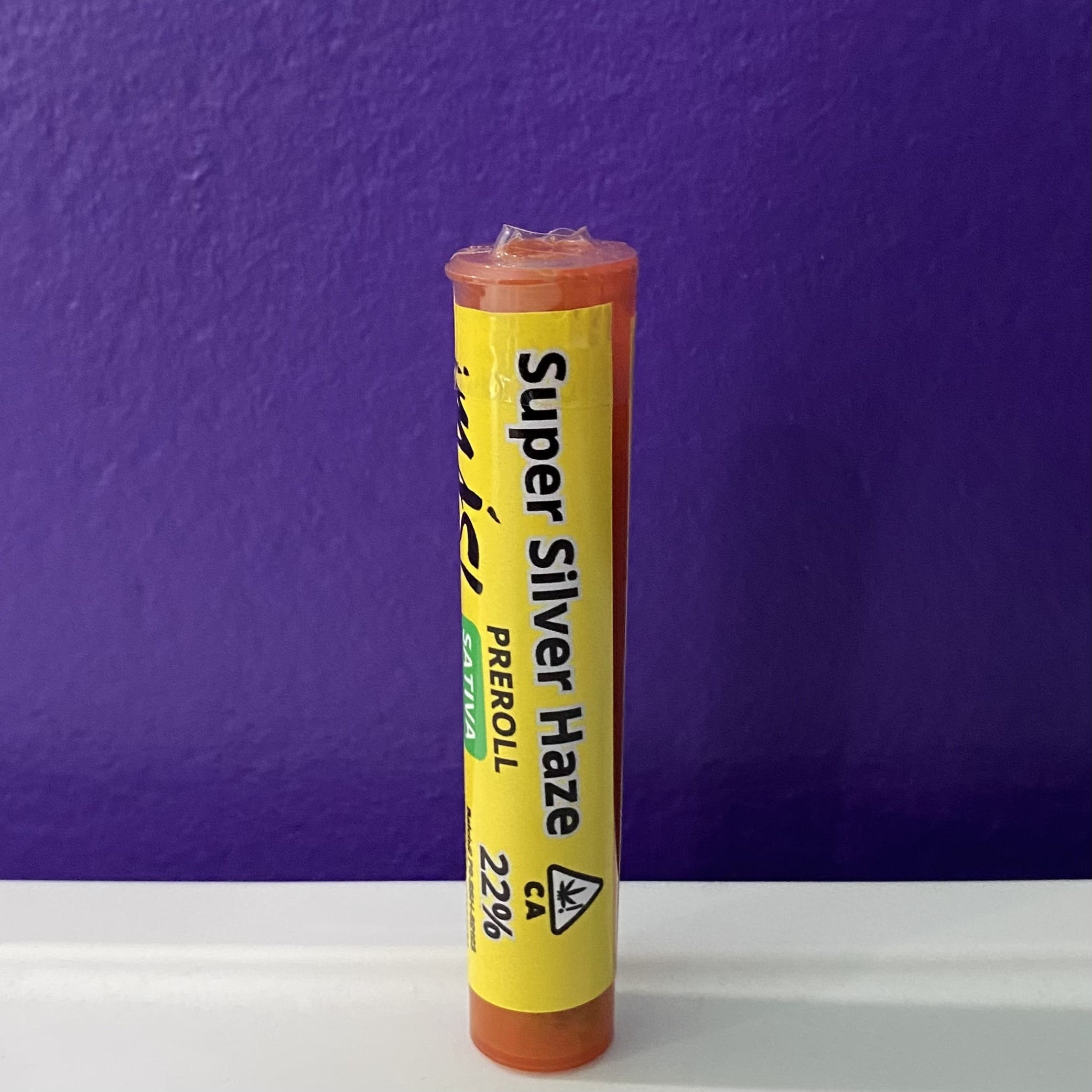 Photograph of product: MAS - Super Silver Haze 1g Pre Roll