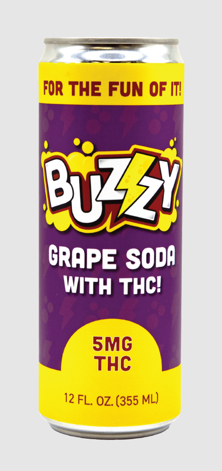 Photograph of product: Grape Soda | "Chilled" Infused Soda 12oz 5mg