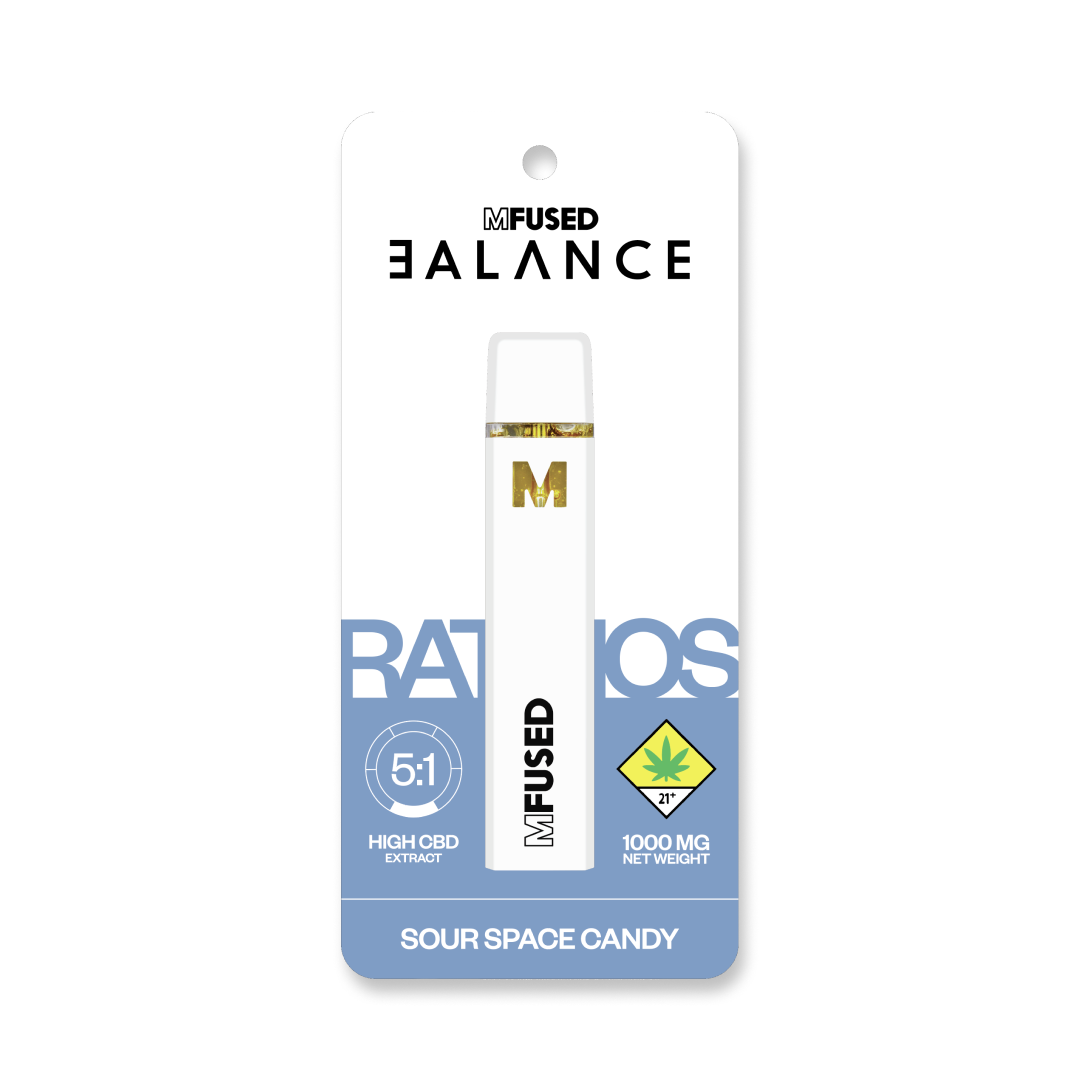 Photograph of product: Balance VAPE Sour Space Candy 5:1 Ratio Disposable 1g