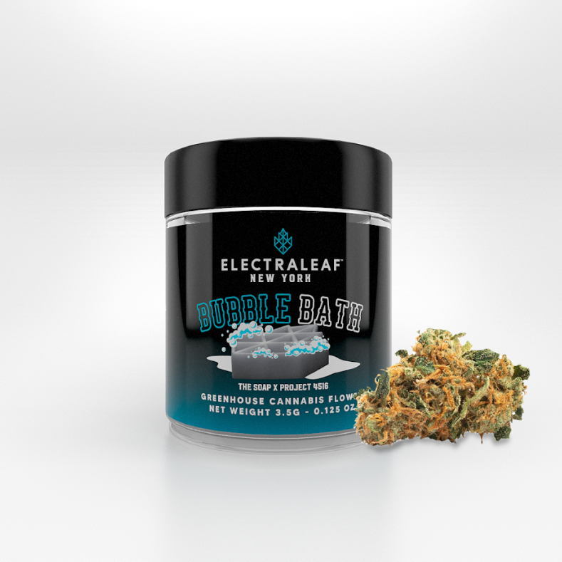 Photograph of product: Electraleaf Bubble Bath Flower 3.5g