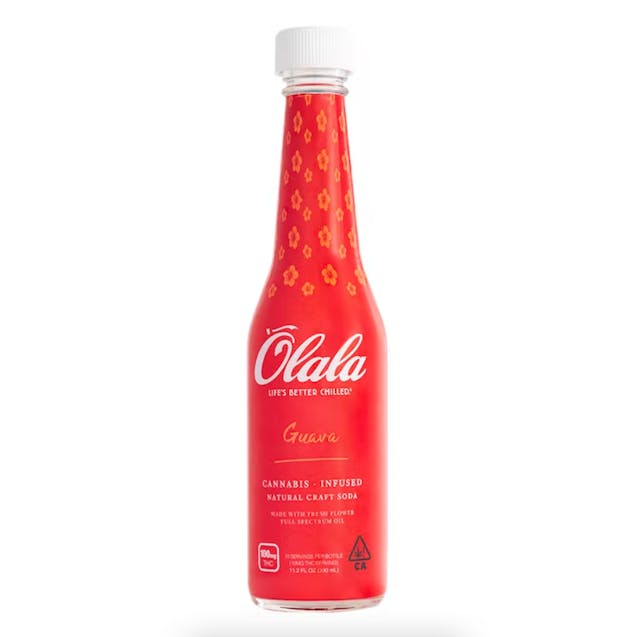 Photograph of product: Guava 100mg Infused Soda - 