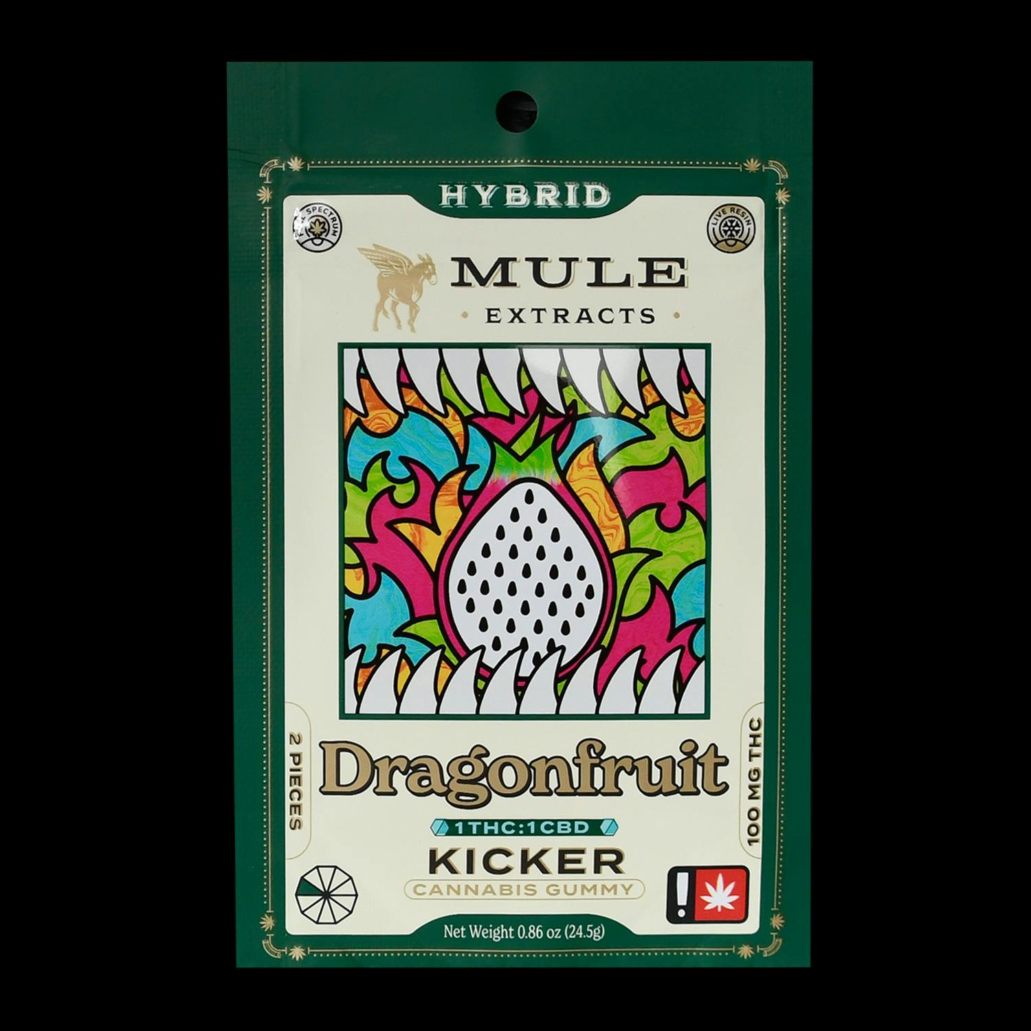 Photograph of product: DragonFruit - 2 Piece Kicker