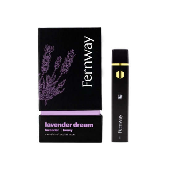 Photograph of product: Lavender Dream Traveler Vape | 2g