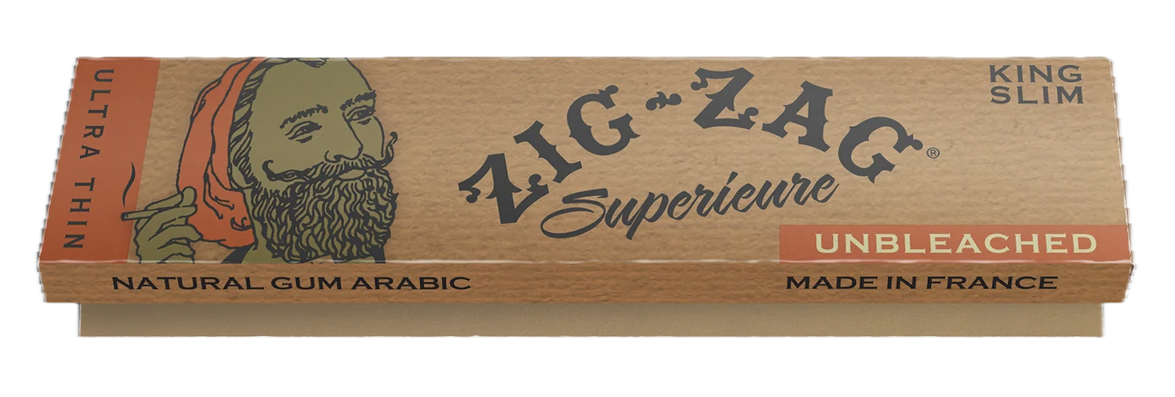 Photograph of product: Zig-Zag Unbleached King Slim Papers