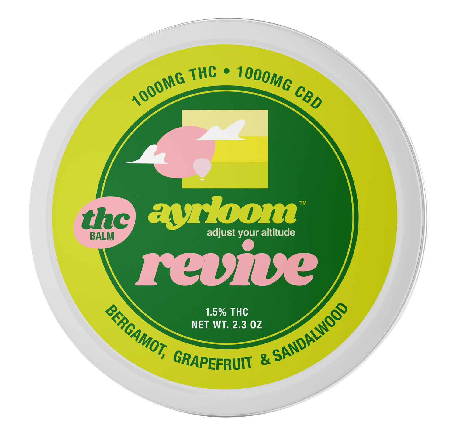 Photograph of Product: Ayrloom | Revive 1:1 Topical | 1000MG THC : 1000MG CBD