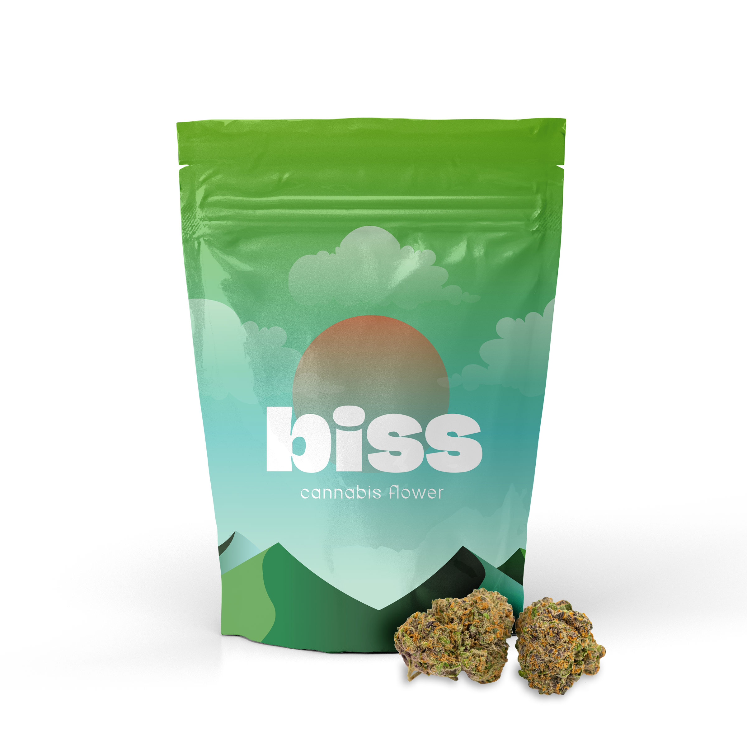 Photograph of product: Biss | Solstice Mints (H) Flower | 3.5g
