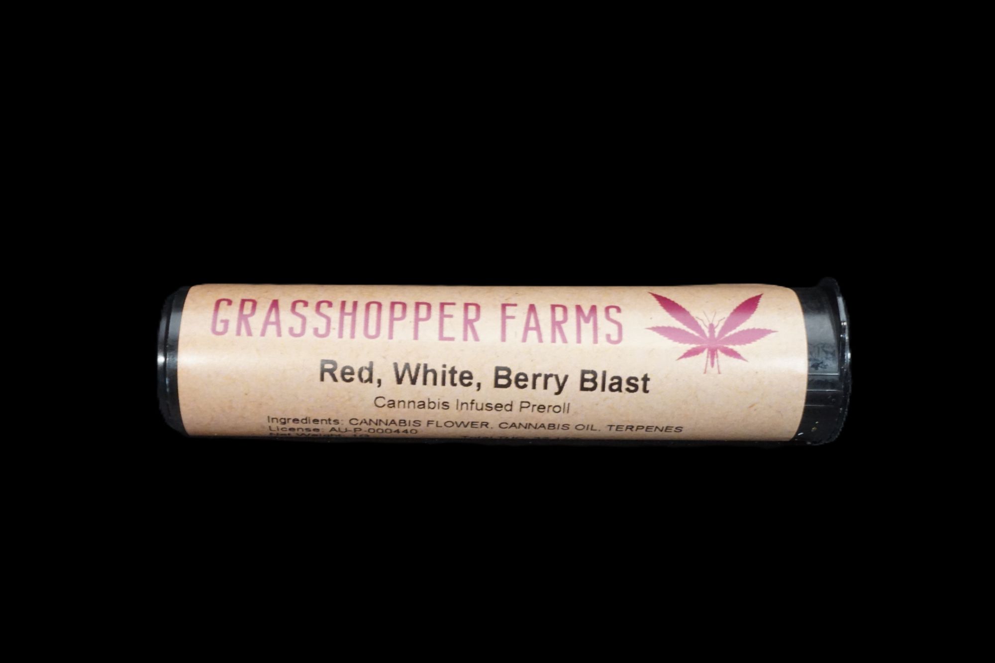 Photograph of product: Red,White,Berry Blast (Infused Pre Roll)