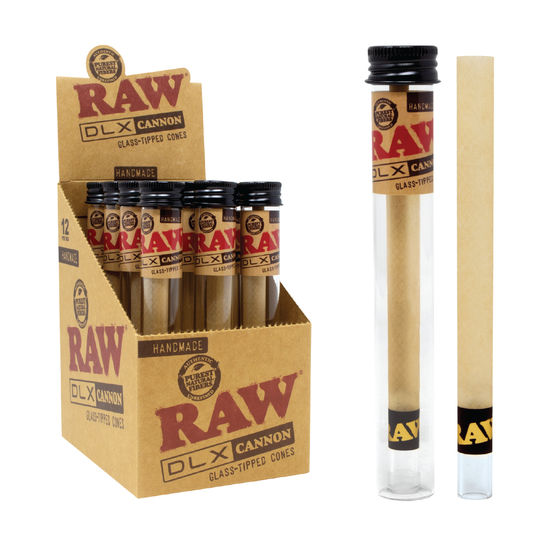 Photograph of product: RAW | Cannon Cone | Glass Tipped