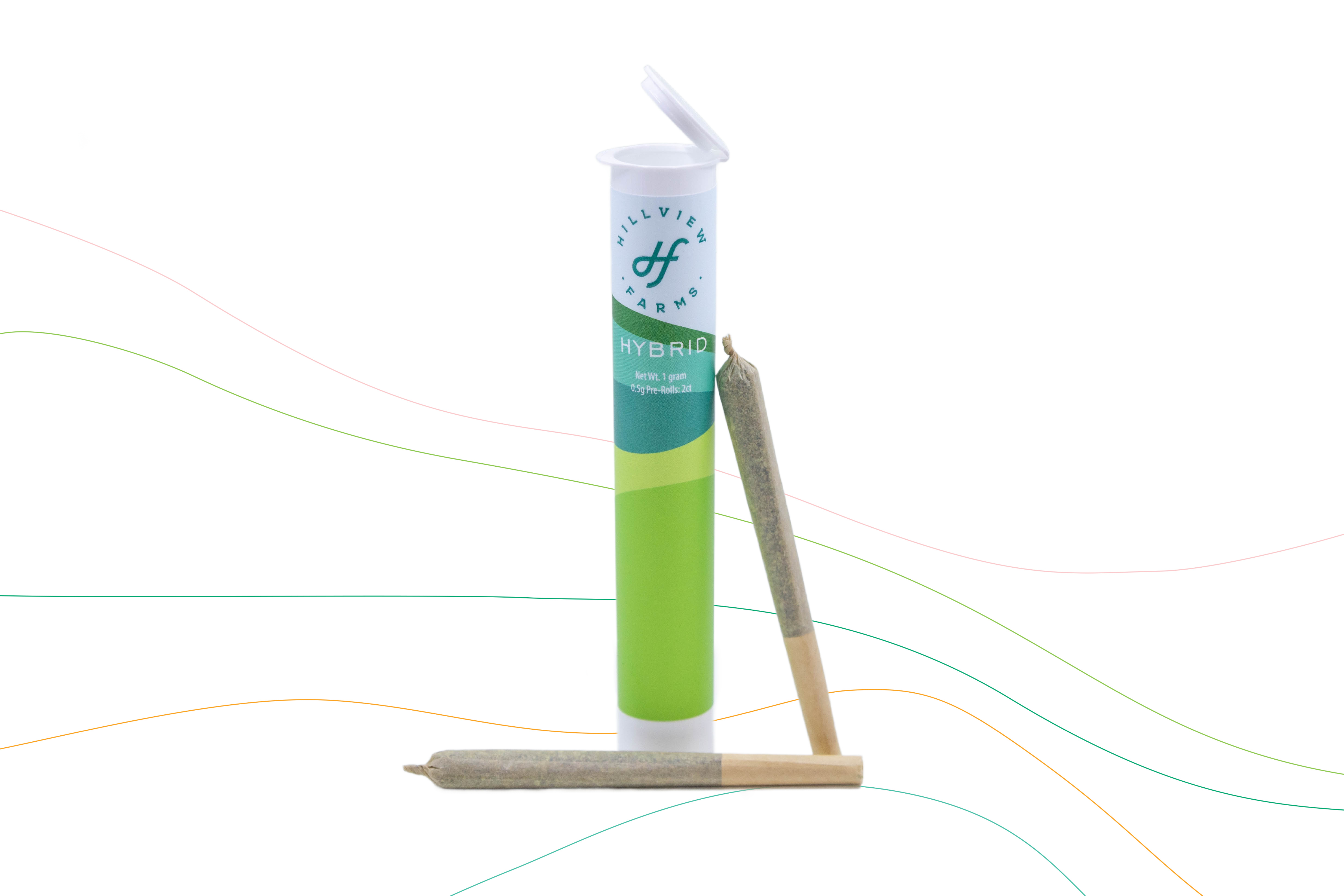 Photograph of product: Hillview | Animal Tsunami | Pre-Roll | 2 Pack