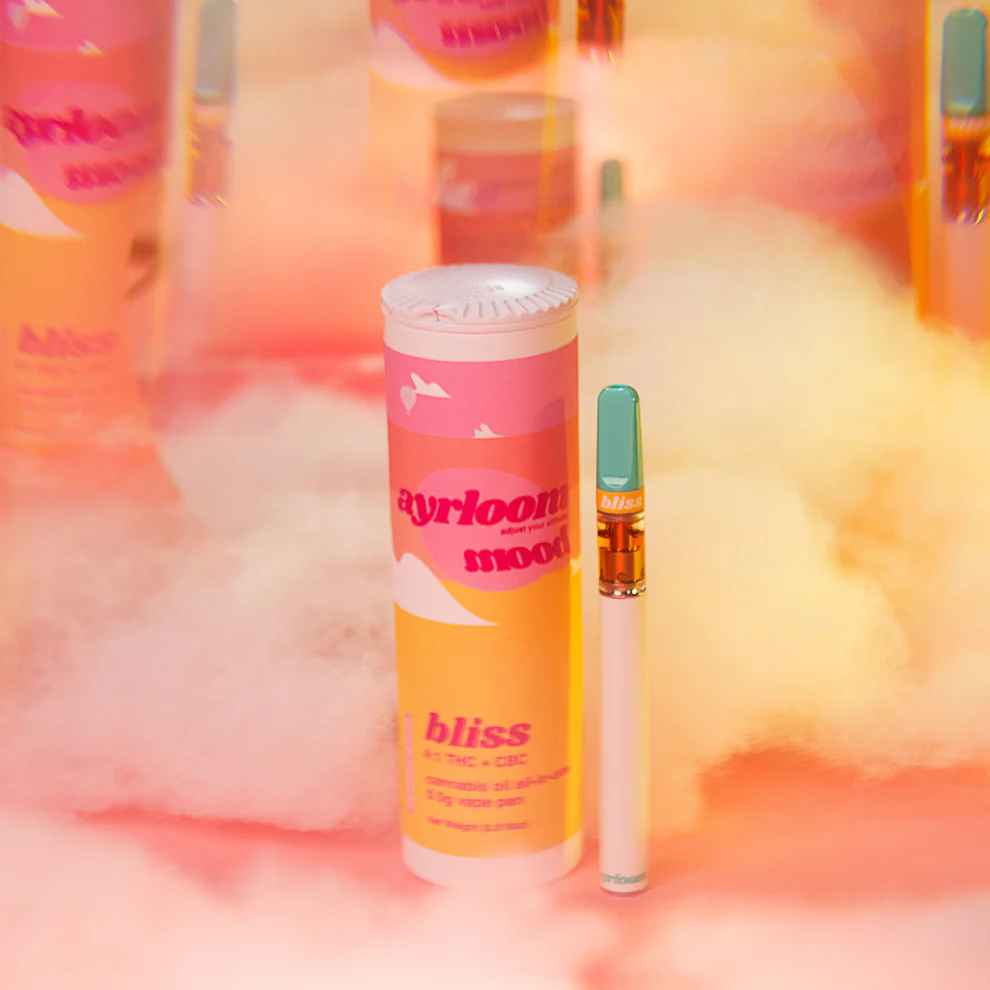 Photograph of product: Ayrloom | 1G Vape AIO | Bliss | 4:1 TH-oui:CBC