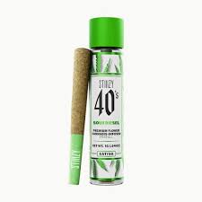 Photograph of product: Stiiizy Infused Sour Diesel Preroll