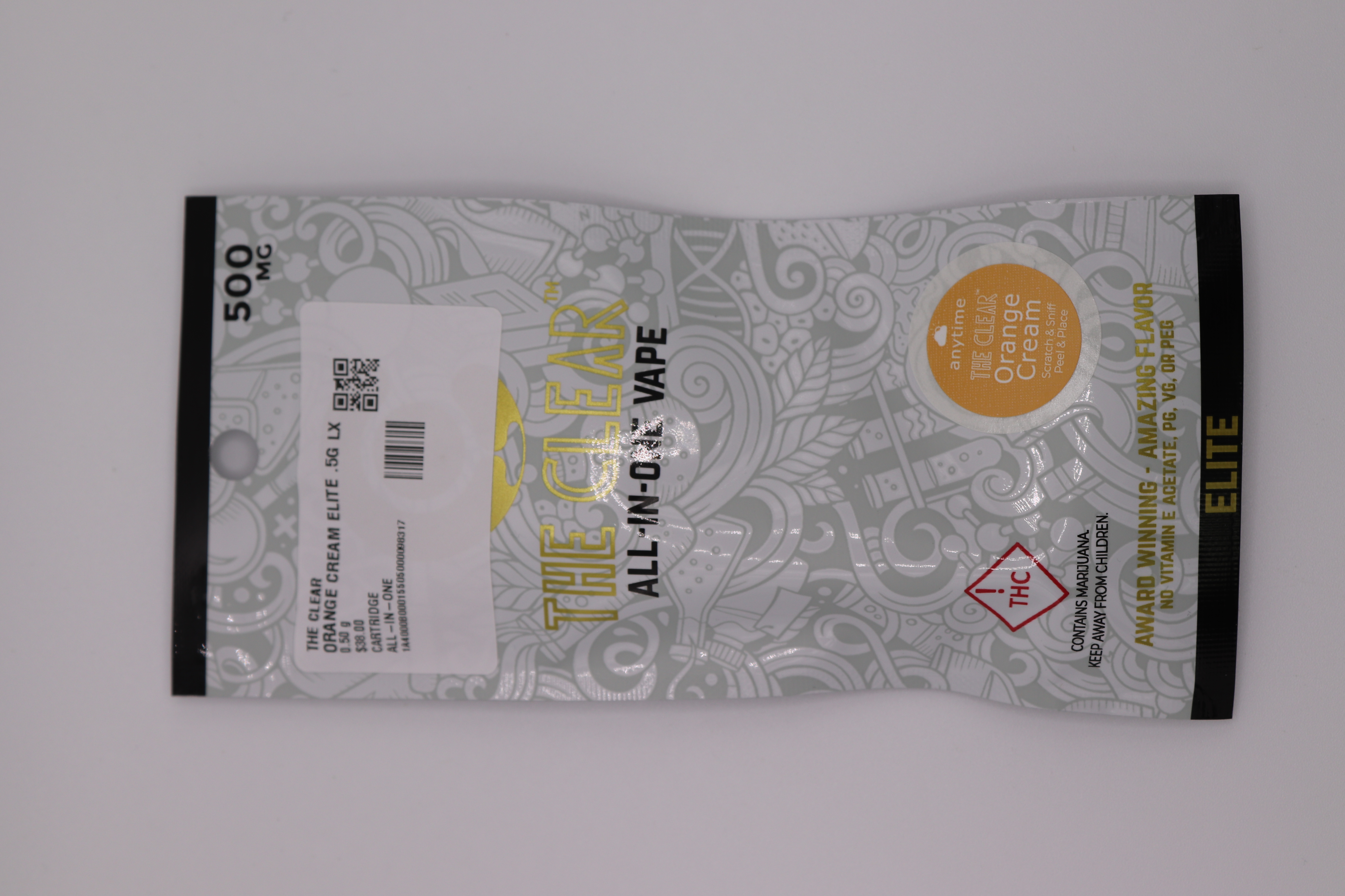 Photograph of product: ORANGE CREAM ELITE .5G LX