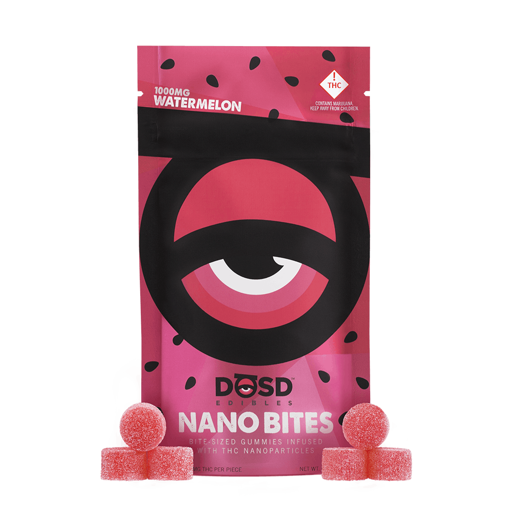 Photograph of product: Dosd Nanobites Watermelon 1000mg