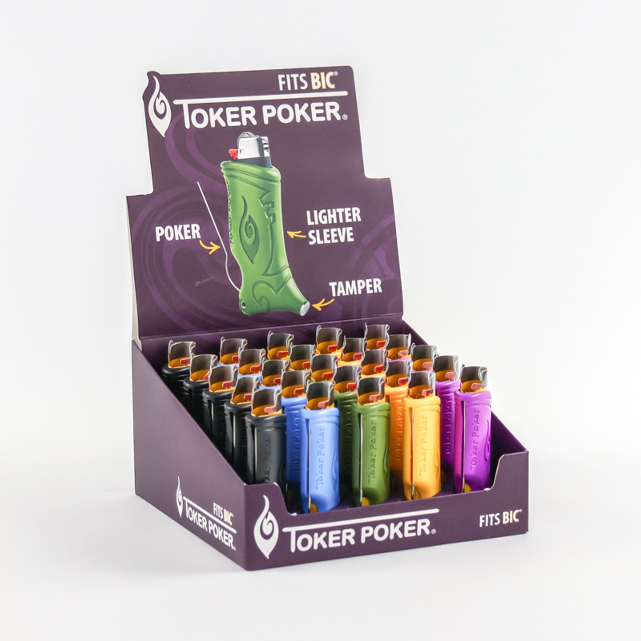 Photograph of product: Toker Poker | BIC version | Assorted Colors