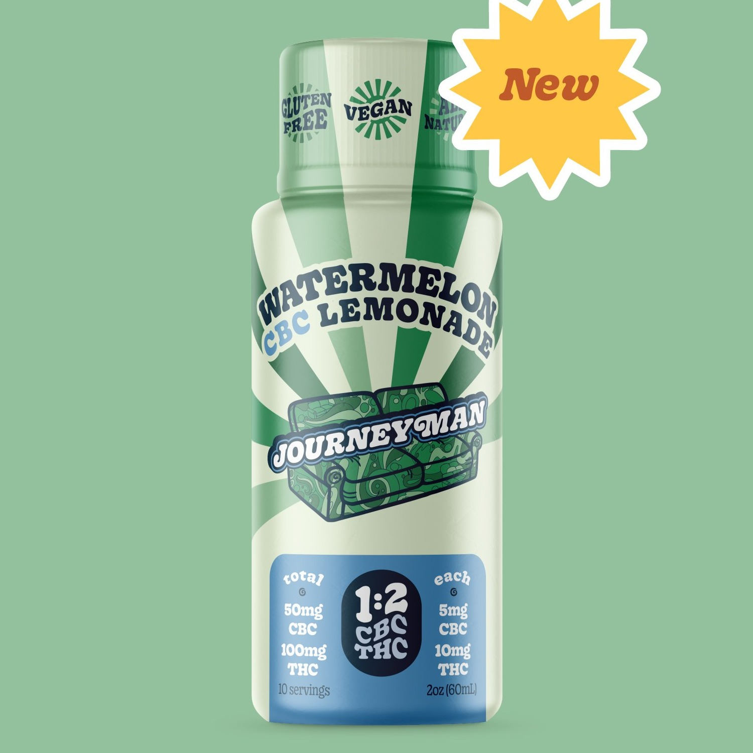 Photograph of product: 1:2 CBC Watermelon Lemonade (50mg CBC/100mg TH-oui) (DOH)