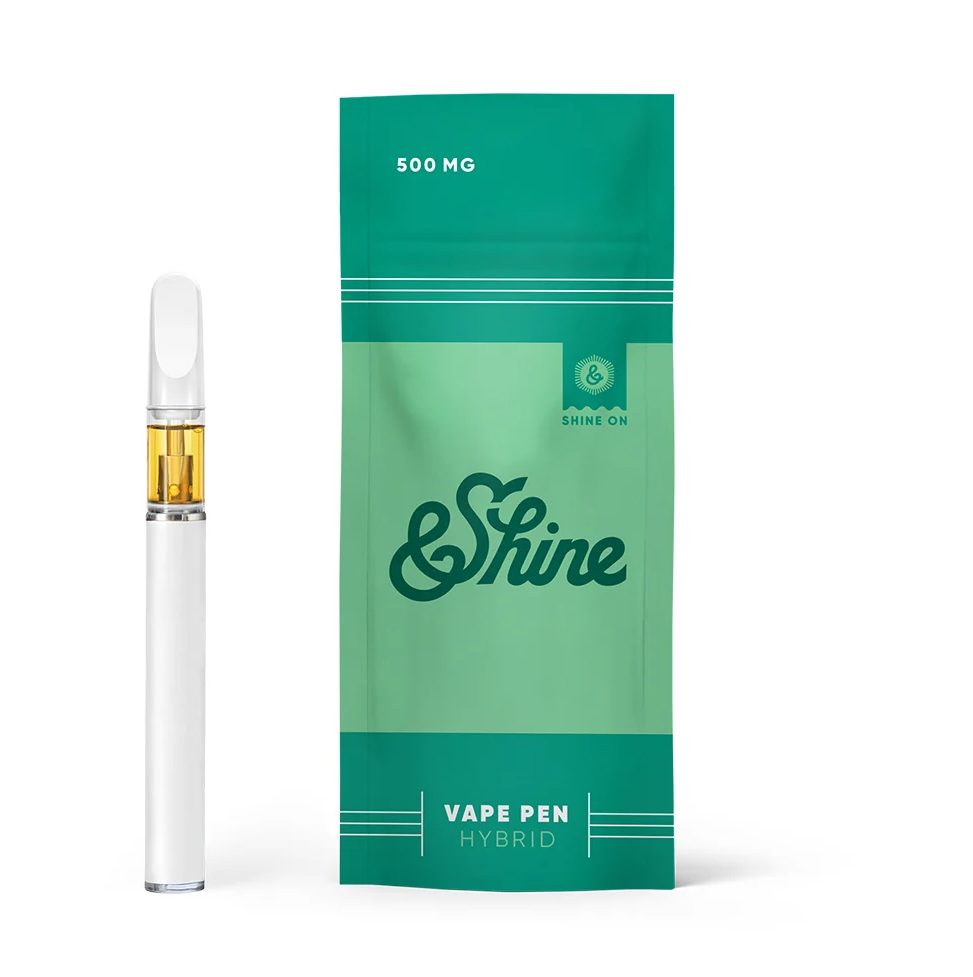 Photograph of product: Disposable Pen Blue Dream (&Shine) | 500mg
