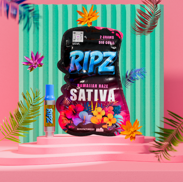 Photograph of product: Hawaiian Haze | 510 Thread | RIPZ