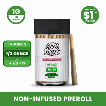 Photograph of product: City Roots - Drunk Driver (Oui'd) 14pk Prerolls