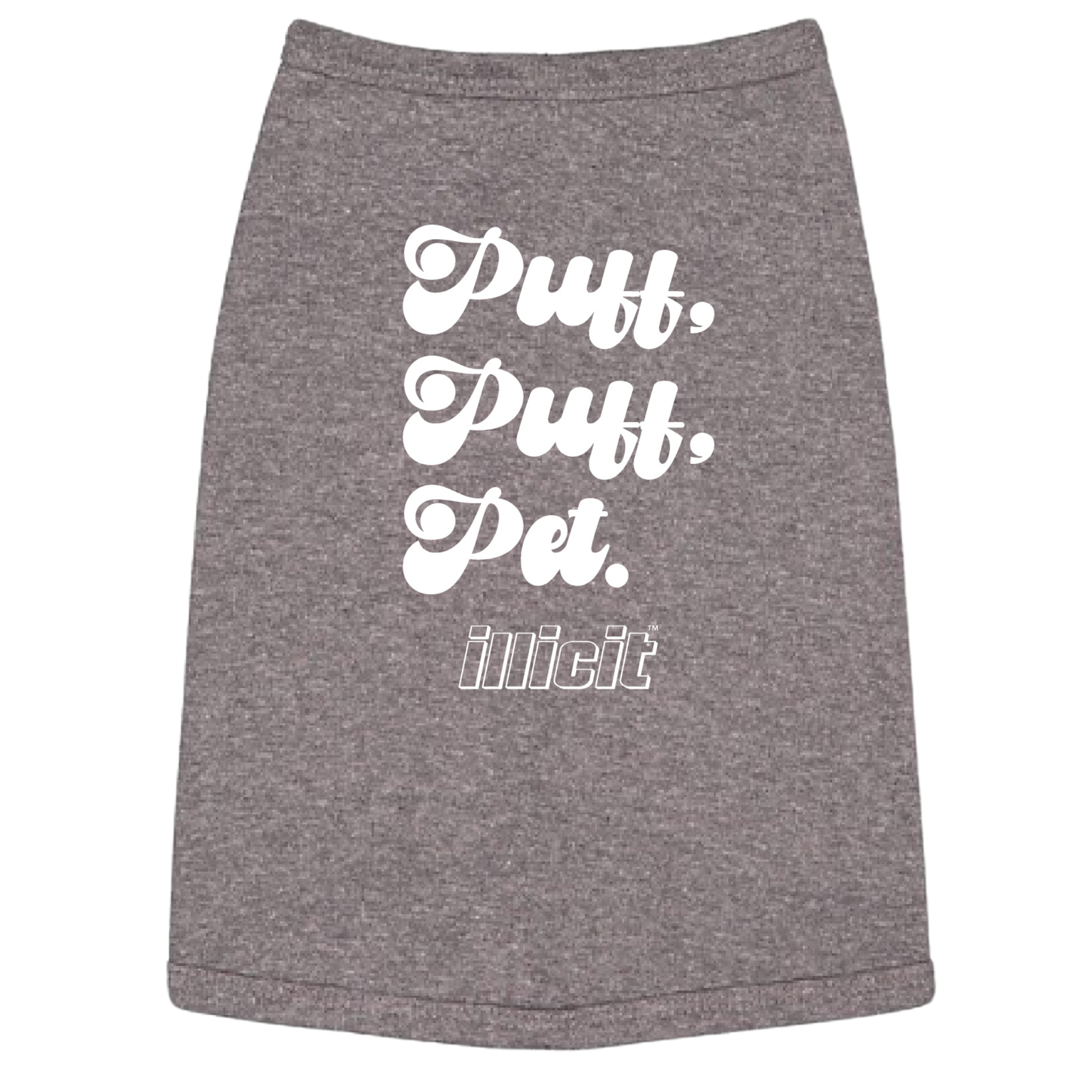 Photograph of product: Puff Puff Pet | Pet-Shirt | Grey