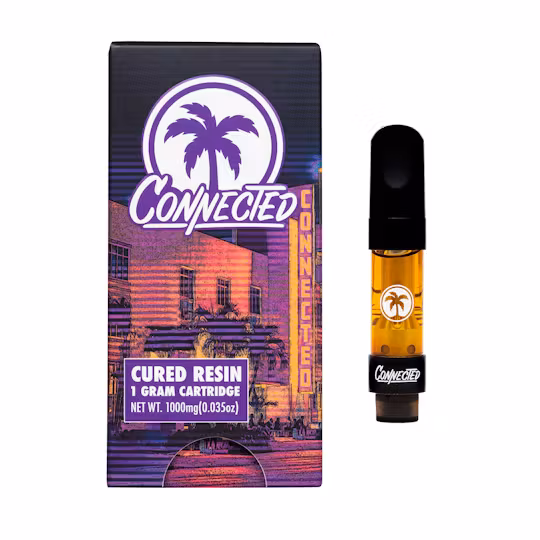 Photograph of product: Dosi & Banana [H/I] 510 Cured Resin 510 Cart Vape | Connected