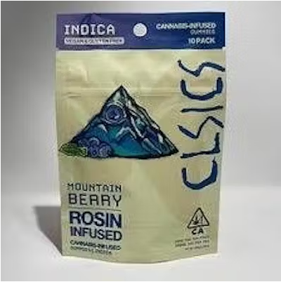 Photograph of product: CLSICS | Mountain Berry Live Rosin Gummies | 100mg