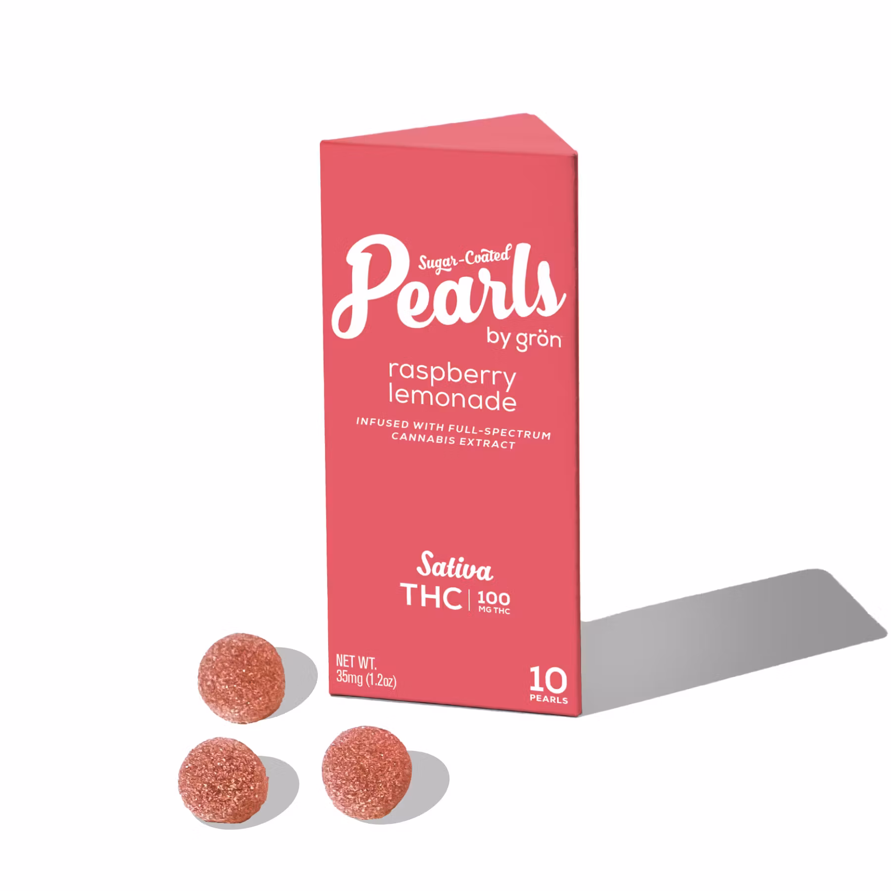 Photograph of product: Gron - Raspberry Lemonade Pearls - 300mg