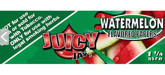 Photograph of product: Juicy Jay's 1 1/4 Watermelon Rolling Papers