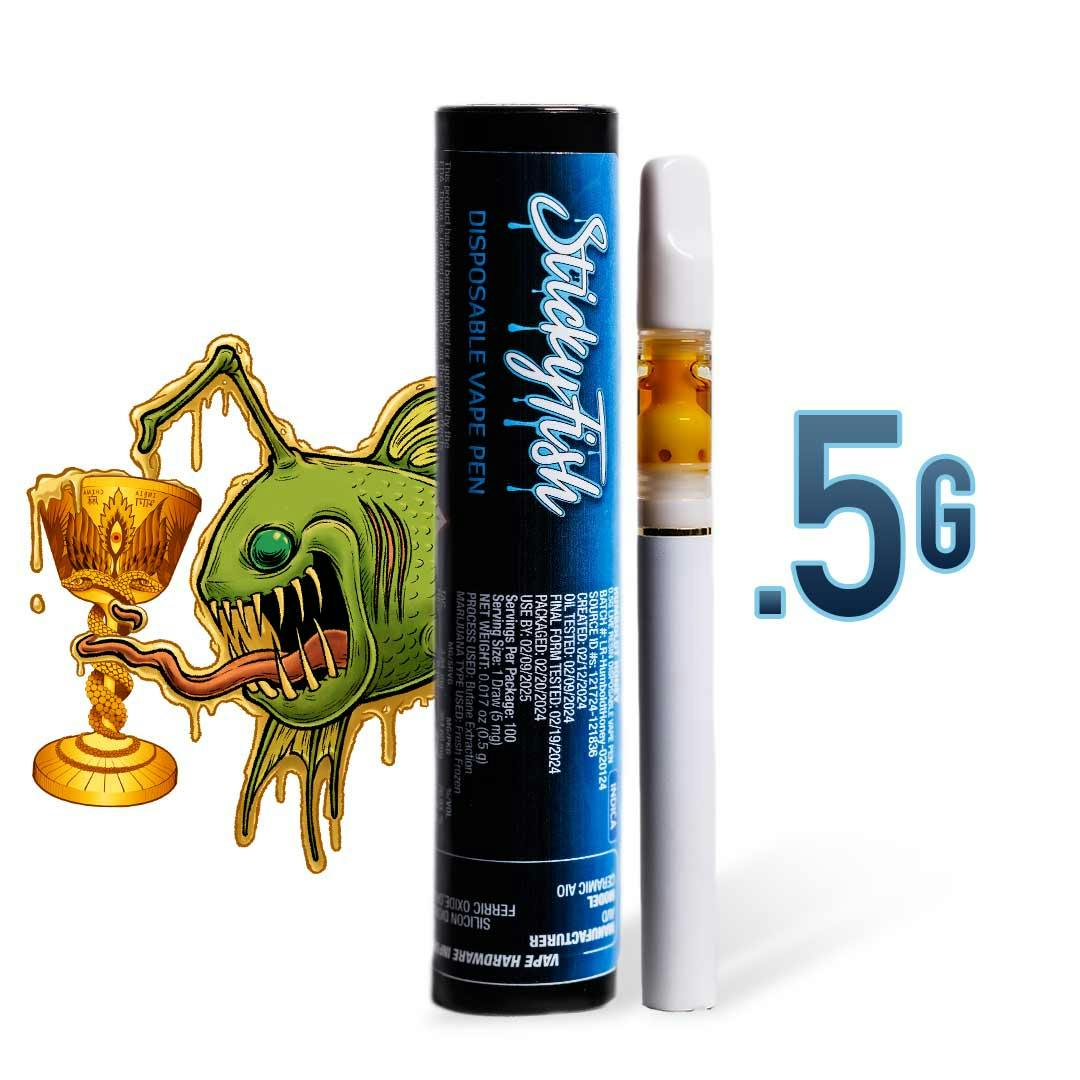Photograph of Product: Candied Grape .5g Live Resin Disposable