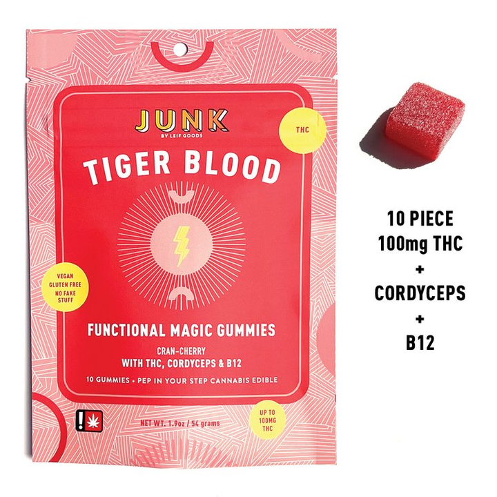 Photograph of product: Junk | Tiger Blood Magic Gummies