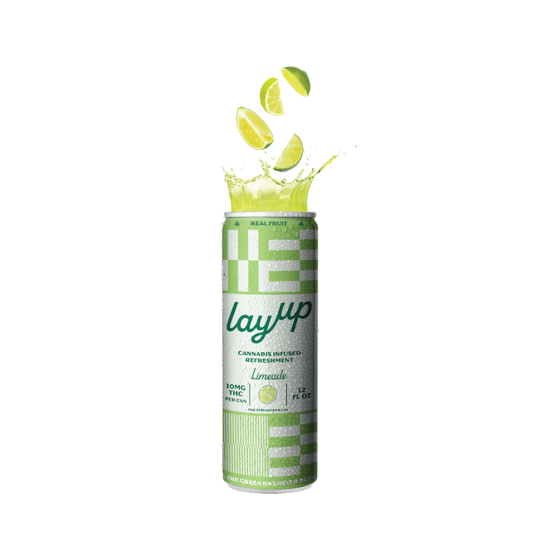 Photograph of product: Layup Limeade Fast Acting Beverage 10mg