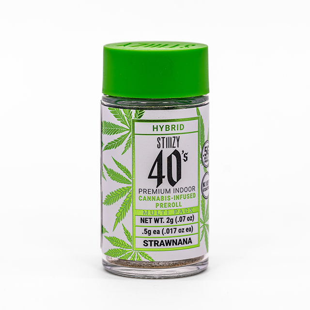 Photograph of product: Strawnana Infused Pr 4 Pack 0.5g {699}