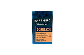 Photograph of product: Sapphire | Gorilla Glue #4 | Cartridge | 1g