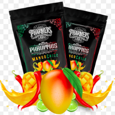 Photograph of product: Pharmers | Mango Chile Gummies | 100MG (H)