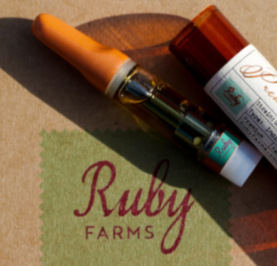 Photograph of Product: African Orange Live Resin Cartridge | Hybrid | Ruby Farms