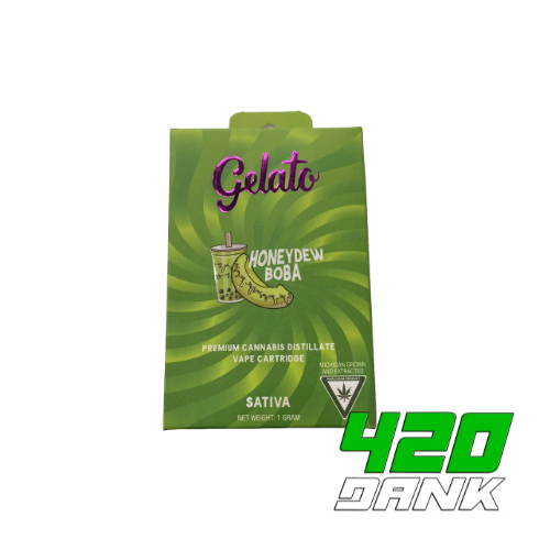 Photograph of product: Gelato - Cartridge - Honeydew Boba