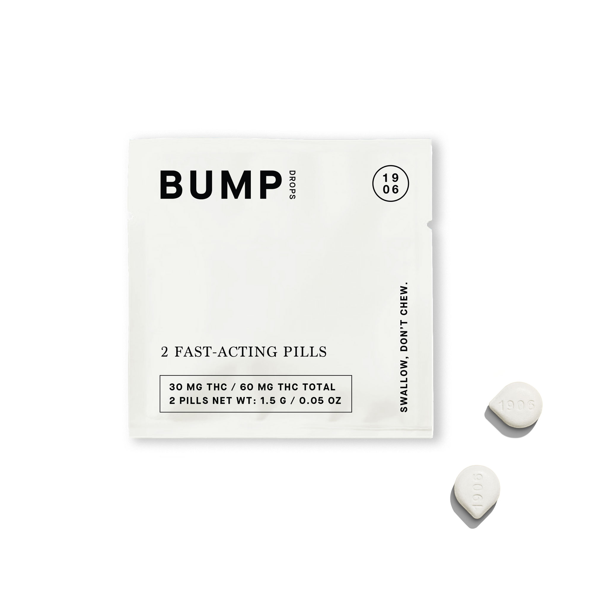 Photograph of product: 1906 | Drops | Sleep Pouches 10mg