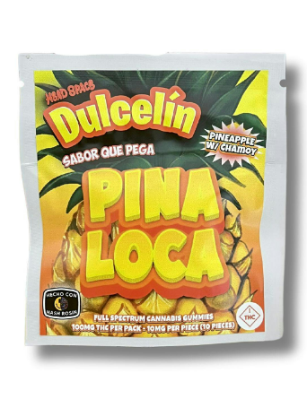 Photograph of product: Head Space - au chocolat Rosin Gummies - (H) - Pina Loca - 100mg