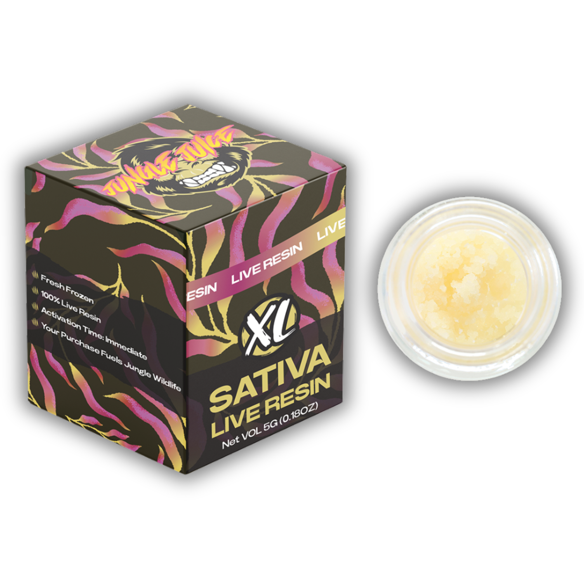 Photograph of product: Jungle Juice | Live Resin | Red Sangria | 5g