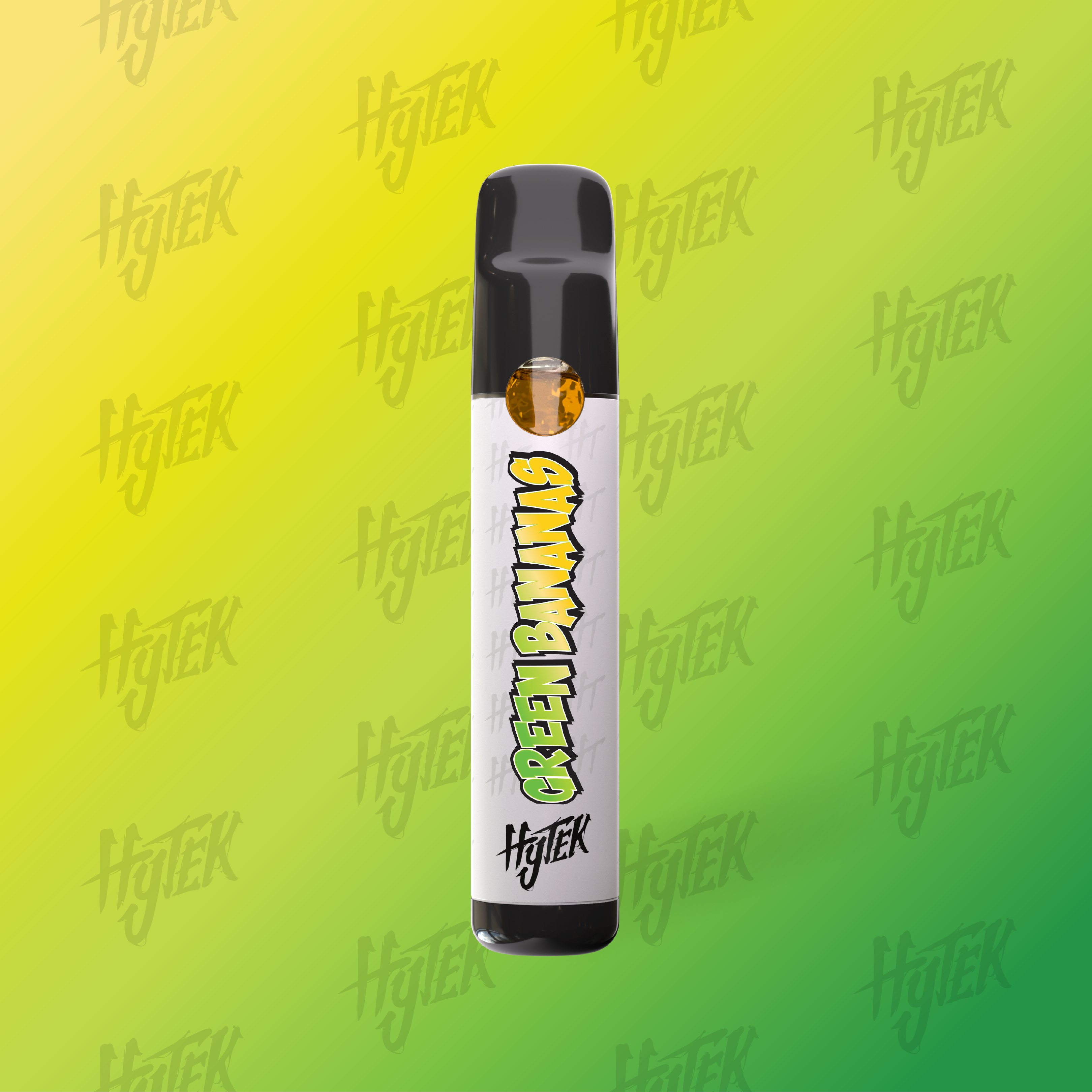Photograph of product: HYTEK | GREEN BANANAS | LIVE au chocolat ROSIN DISPOSABLE VAPE | .5G