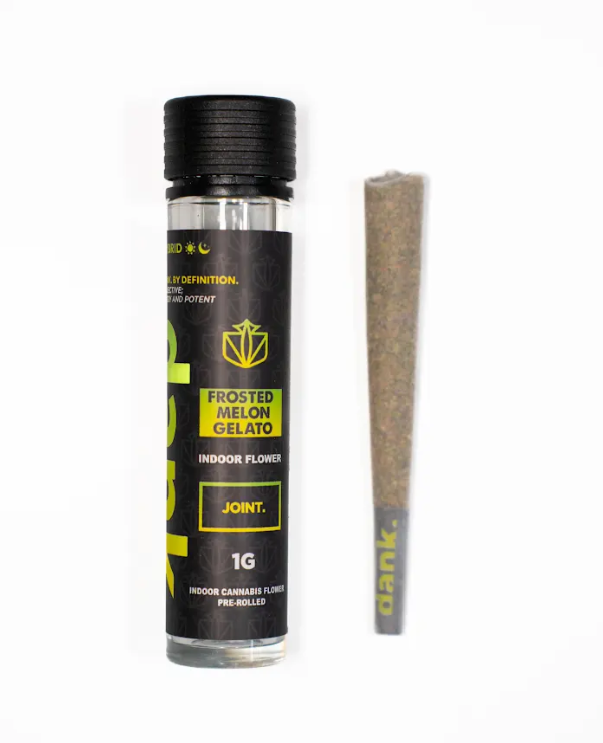 Photograph of product: Dank | Preroll | Frosted Melon Gelato