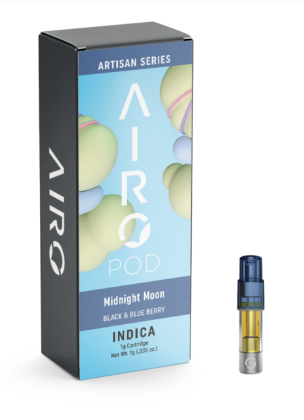 Photograph of product: Ario - Midnight Moon - - Specialty Vape Cartridge