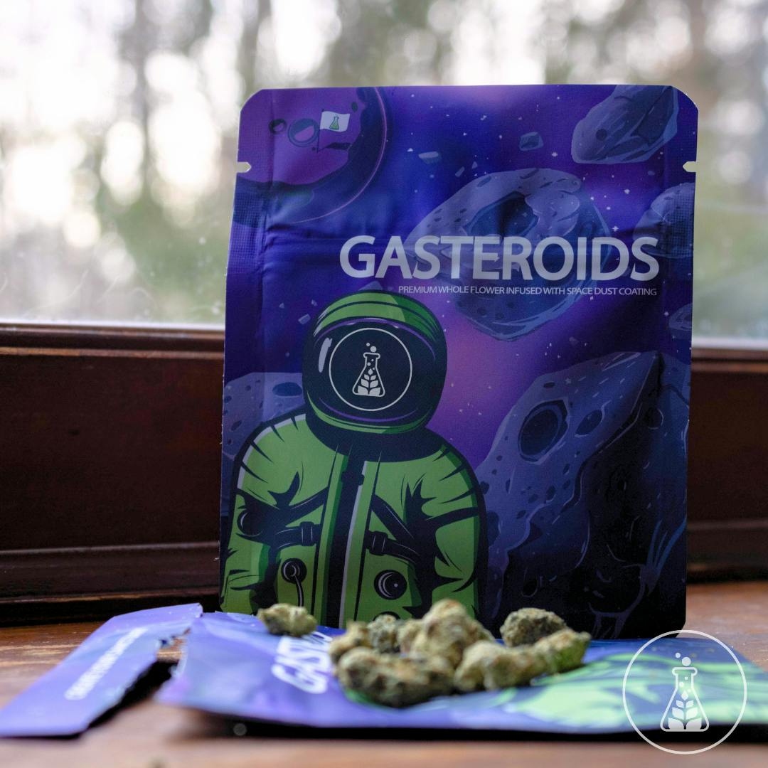 Photograph of product: GASteroids Infused Flower - Headmount - 1g