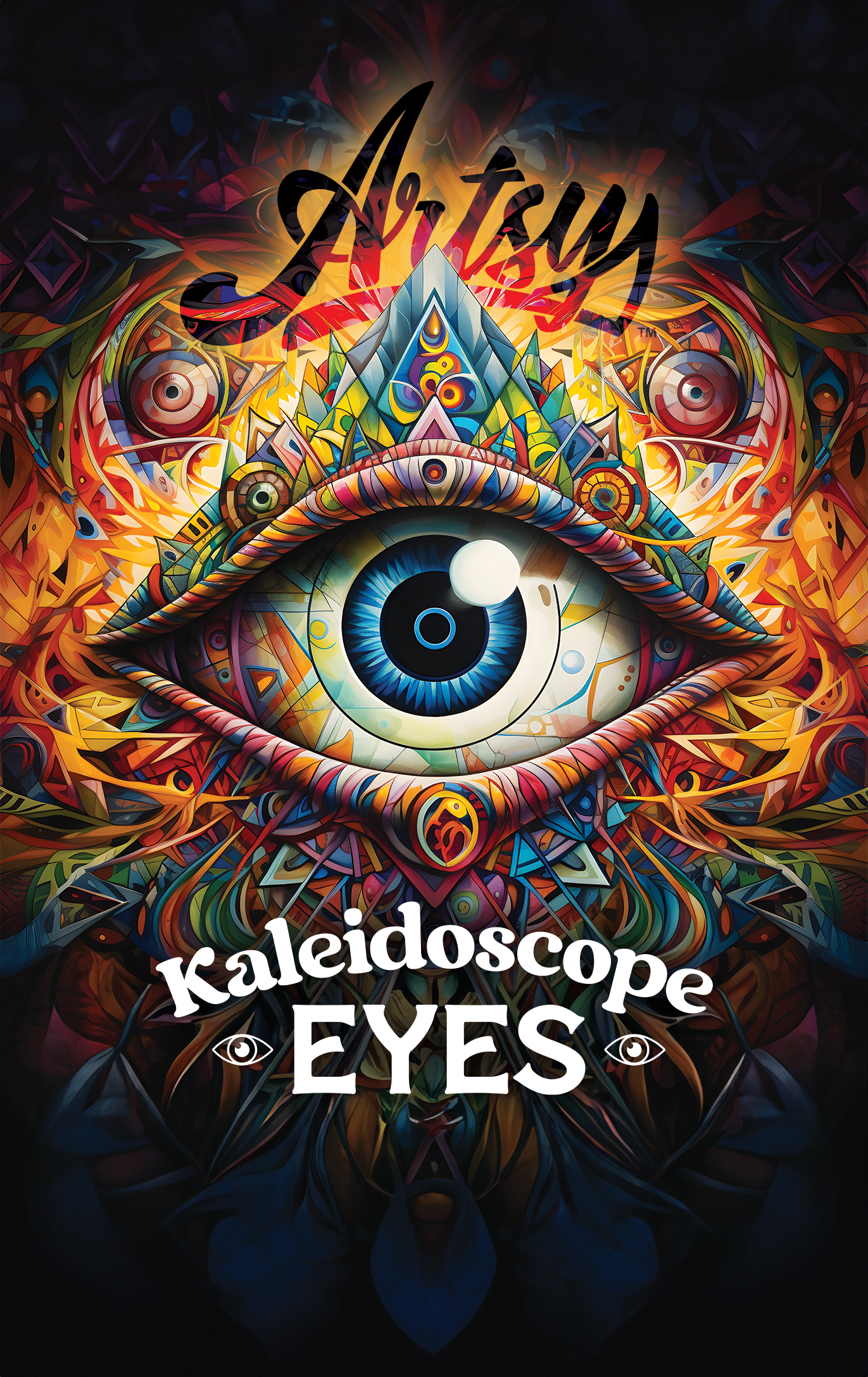 Photograph of product: Artsy | Pre-pack | Kaleidoscope Eyes - 14g