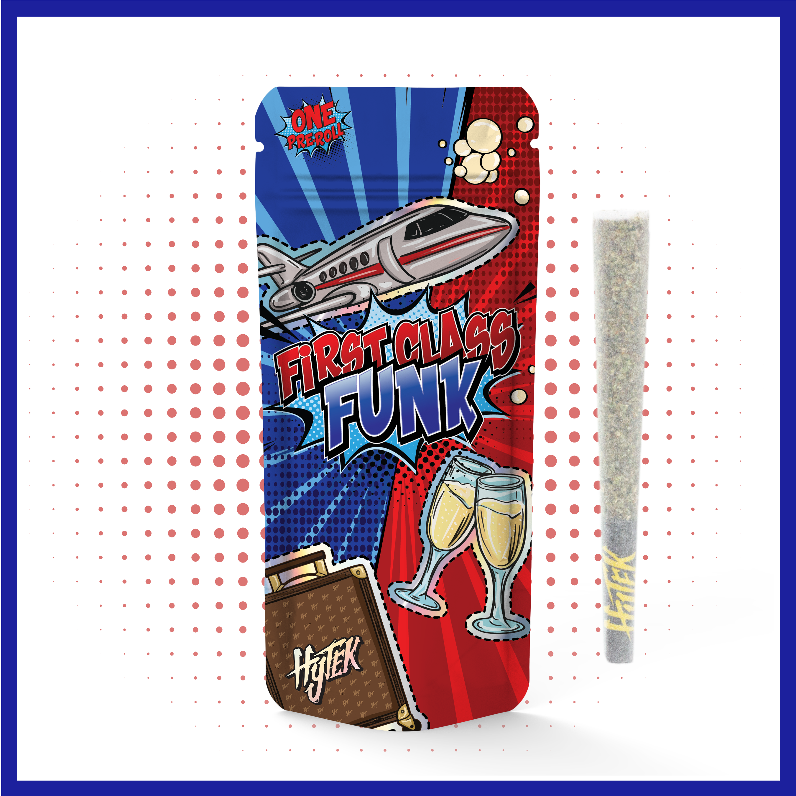 Photograph of product: HYTEK | FIRST CLASS FUNK | 1g PREROLL