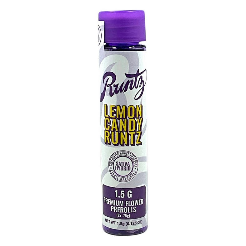 Photograph of product: Lemon Candy Runtz | Pre-rolls | 1.5g (SDH)