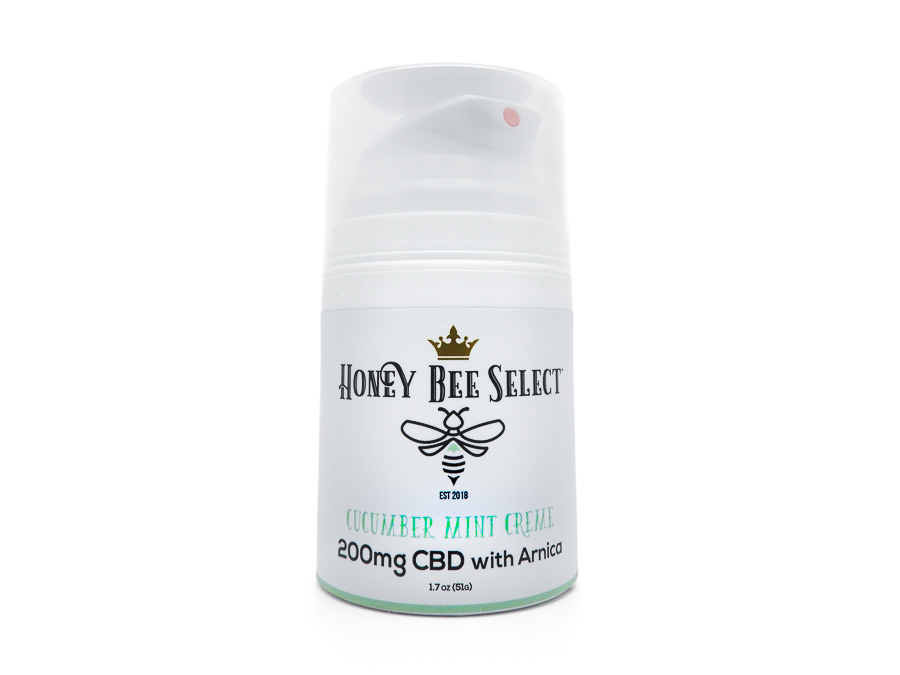 Photograph of product: HBS | CBD Cucumber Mint Cream w/ Arnica | 200mg