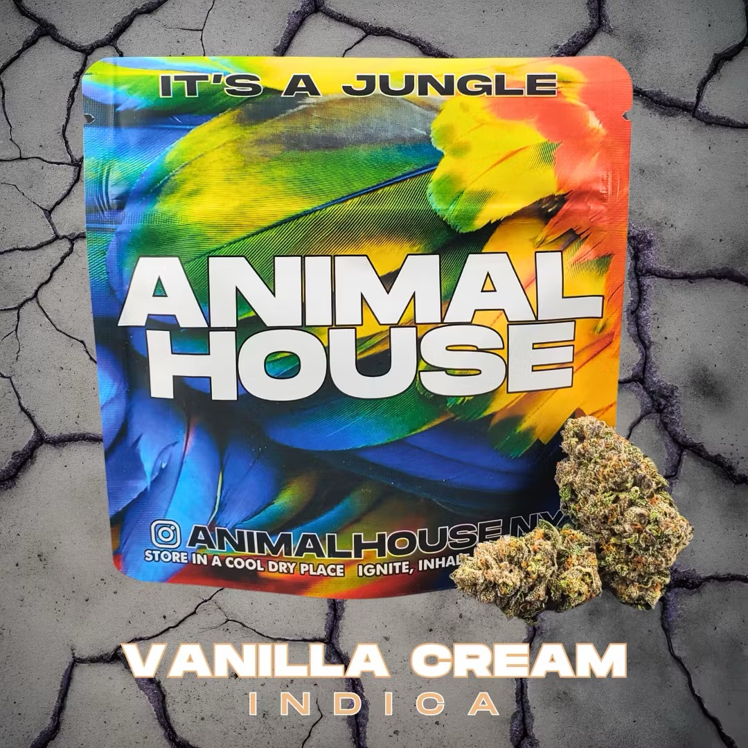 Photograph of Product: Animal House l Flower l Vanilla Cream 3.5G