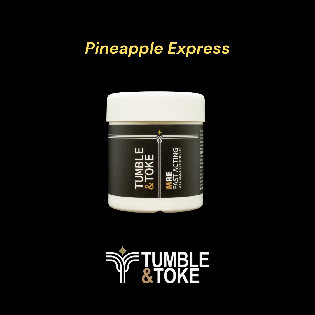 Photograph of product: Pineapple Express | MRE Gummies | 20pk | by Tumble & Toke