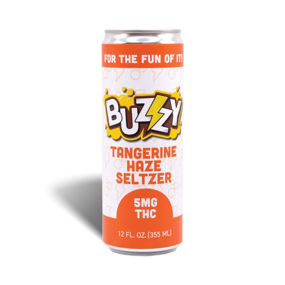 Photograph of product: Tangerine Haze Seltzer - 12 oz.
